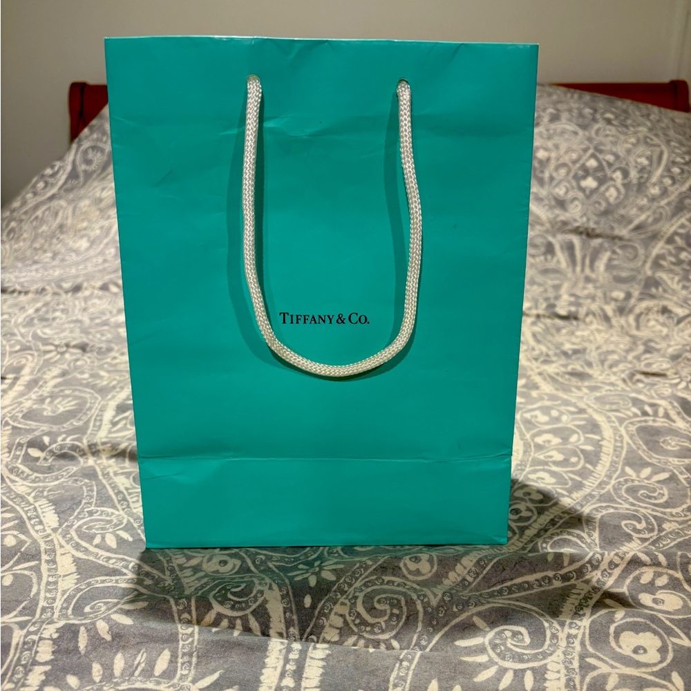 Authentic Tiffany & Co shopper bag